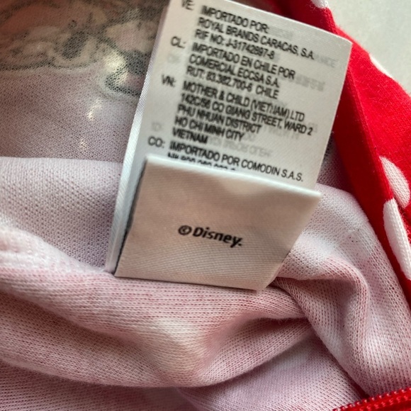 Disney Minnie Mouse Red White Polka Dot Girls Toddler Size 2-3 Years. - Picture 6 of 10